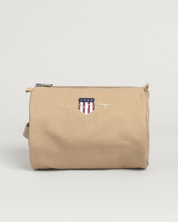 Genti Barbati Gant Archive Shield Wash Kaki Inchis | v84Jx8MnnzR