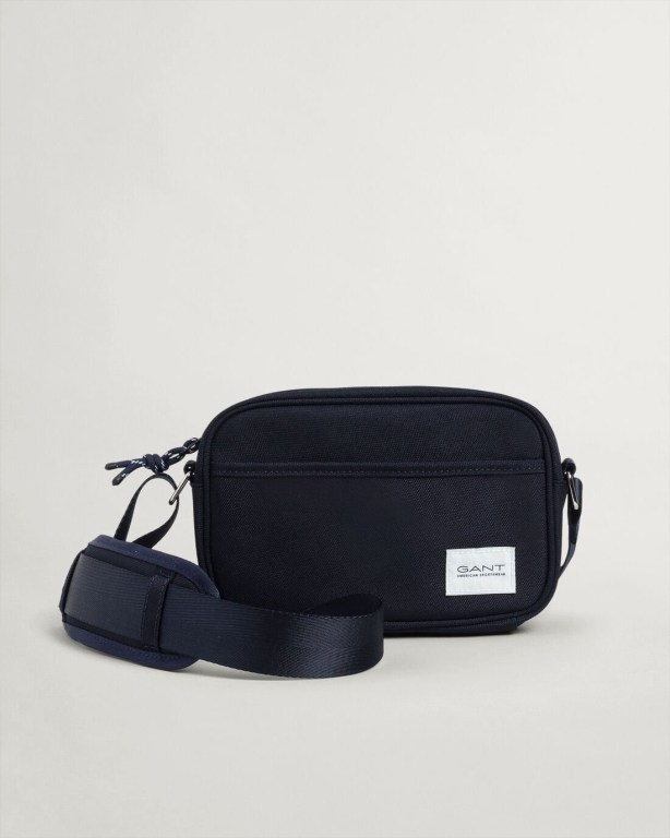 Genti Barbati Gant Essential Shoulder Albastri | MbQtMeppwaJ
