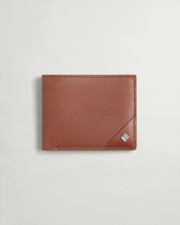 Genti Barbati Gant Piele Wallet Maro | LMmhqUKodH6