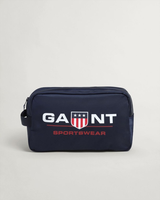 Genti Barbati Gant Retro Shield Wash Kit Albastri | E92NQ4h5zpI