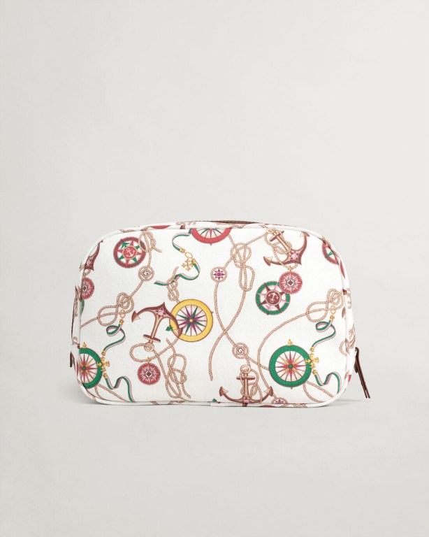 Genti Dama Gant Sailing Print Wash Albi | QQFH9eZsZGm
