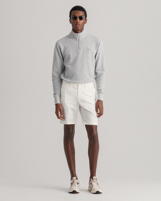 Pantaloni Scurti Barbati Gant Allister Regular Fit Sunfaded Albi | sVefnjBpro3