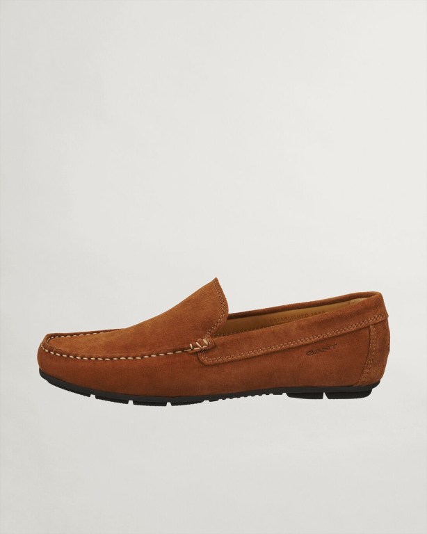 Pantofi Casual Barbati Gant Mc Bay Loafers Maro | akjbdt0l3Qq