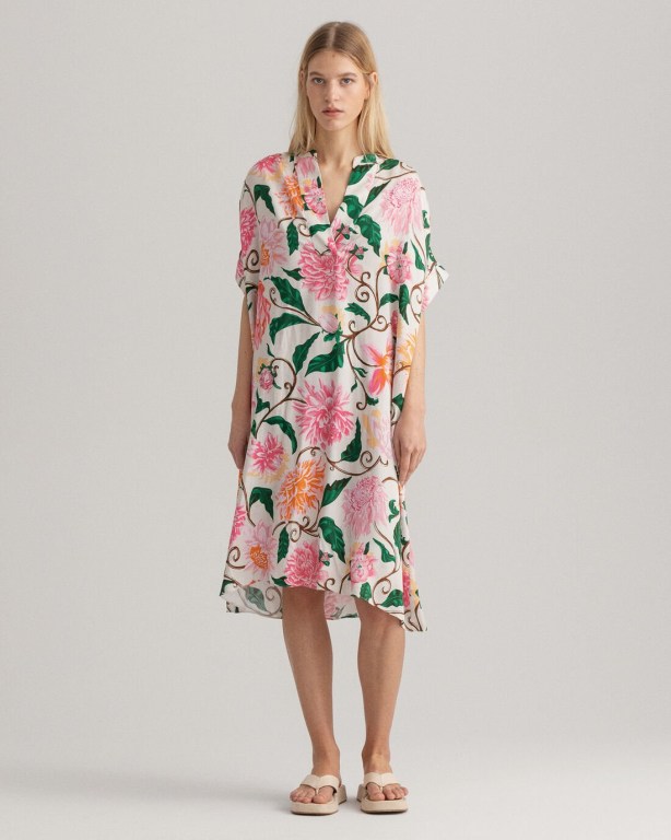 Rochie Dama Gant Dahlia Print Albi | mxnwTZVM8Lb