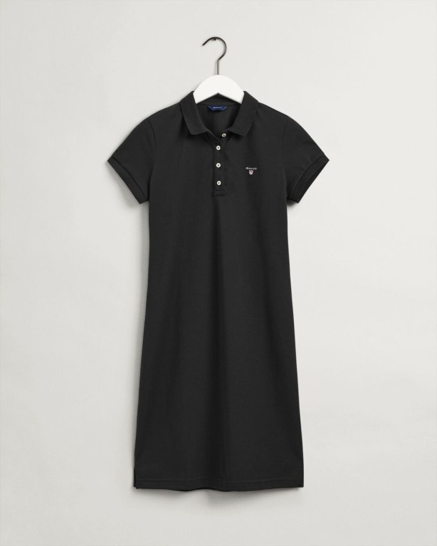 Rochie Dama Gant Original Piqué Polo Negrii | JIksVfXHTZv
