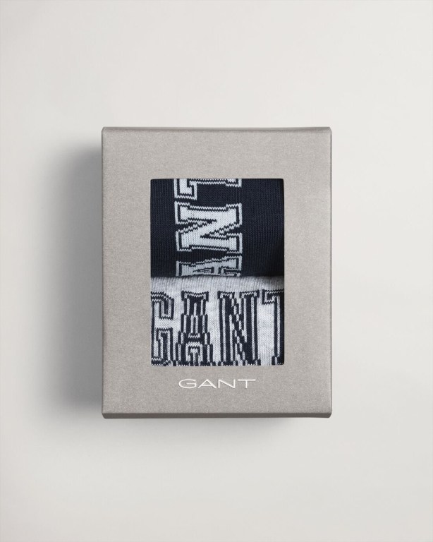 Sosete Barbati Gant 2-Pack Sport with Gift Box Albastri | kcPNx2yfx3P